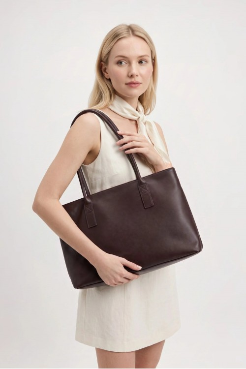 Geniş School Tote Çanta