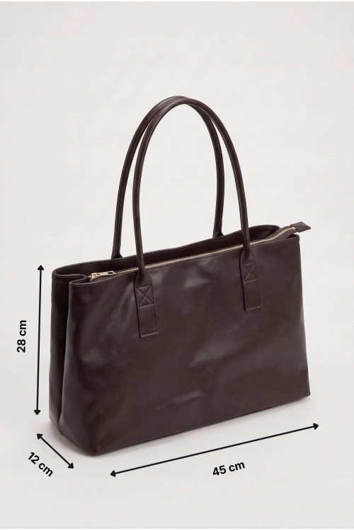Geniş School Tote Çanta