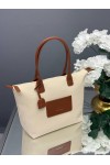 BEYMEN LUXURY EL VE OMUZ ÇANTASI - KREM RENK