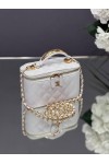 CHANEL MİNİ FLAP ÇANTA - BEYAZ