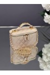 CHANEL MİNİ FLAP ÇANTA - KREM